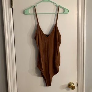 Forever 21 Tan Bodysuit